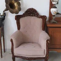 مبل 9نفره سلطنتی تمام چوب|مبلمان خانگی و میز عسلی|اسفراین, |دیوار