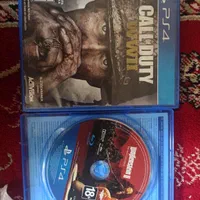 دو عدد بازی ps4 جهت معاوضه