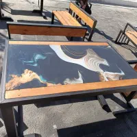 فروش میز و صندلی چوب و فلز|صندلی و نیمکت|همایجان, |دیوار