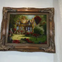 تابلو ابریشم دست بافت