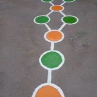 بازی های حیاط پویا. خط کشی زمین جایگاه دانش آموز|خدمات پیشه و مهارت|مشهد, کوی سیدی|دیوار