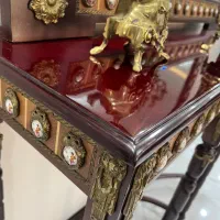 آینه میز کنسول قدیمی انتیک عتیقه ساعت شمعدان|بوفه، ویترین، کنسول|تهران, افسریه جنوبی|دیوار