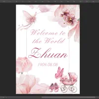 طراحی دکور تولد ، کارت دعوت ، استند ولکام welcome|خدمات رایانهای و موبایل|اردبیل, |دیوار