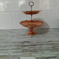 فروش شیرینی خوری مسی ۲ طبقه