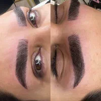 فیبروز به روش هیر استروک ،اکستنشن مژه  و تاتو بدن|خدمات آرایشگری و زیبایی|قزوین, |دیوار