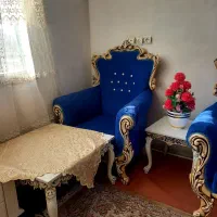 مبل ۷ نفره آبی|مبلمان خانگی و میز عسلی|وحیدیه, |دیوار