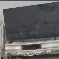 میز تلویزیون تمام چوب راش سالم و محکم در حد نو