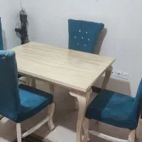 میز نهارخوری مدل جدید و 4 صندلی