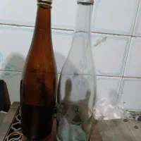 بطری شیشه‌ای یک لیتری
