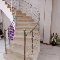 نرده و حفاظ استیل پله گرد|خدمات پیشه و مهارت|مشهد, حسینآباد|دیوار