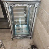 بوفه،ویترین کلاسیک تمام چوب