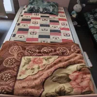 یک سرویس تخت و کمد و کتابخانه ،عسلی،ومیزبا اینه|تخت و سرویس خواب|شیراز, دشت چنار|دیوار