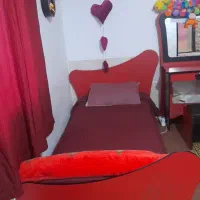 سرویس خواب بچه کارکرده|تخت و سرویس خواب|سرخنکلاته, |دیوار