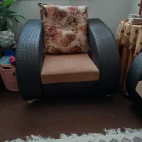 مبل هفت نفره سالم راحتی|مبلمان خانگی و میز عسلی|قم, پردیسان|دیوار