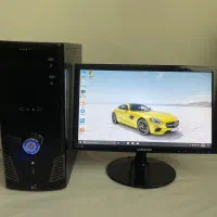 کامپیوتر گیمینگ h81، Core i3،رم8،گرافیک،مانیتورled