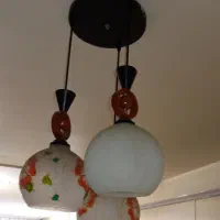 لوستر سه شعله|لوستر و چراغ آویز|اسلام‌شهر, شهرک واوان|دیوار