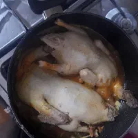 گوشت اردک محلی چاق پرکنده آماده طبخ ارسال رایگان