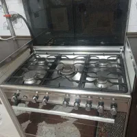 اجاق گاز فر دار سینجر تمام استیل