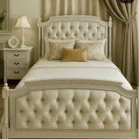 تخت تکنفره نئوکلاسیک ۲۰۰×۹۰