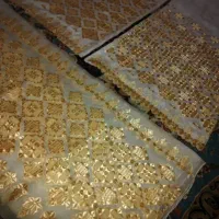 گلدوزی چادر سرویس و انواع گلدوزی|لباس|یزد, |دیوار