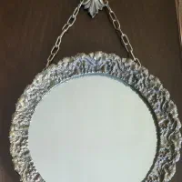 اینه برنجی  انتیک