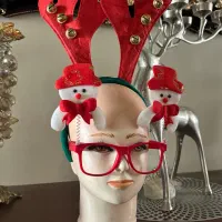 وسایل کریسمس کلاه بابانوئل تل و عینک درخت کریسمس|لباس|کرج, عظیمیه|دیوار