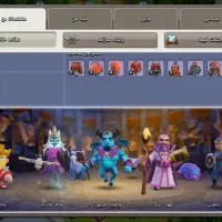 اکانت کلش تان 18 باکلن 26|کنسول، بازی ویدئویی و آنلاین|آباده, |دیوار