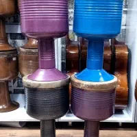 تنبک فلزی دهانه بزرگ