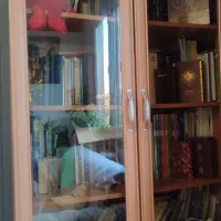 کمد کتابخانه|کتابخانه، شلف، قفسه‌های دیواری|کرج, شهرک خاتم النبیا|دیوار