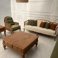مبل استیل کلاسیک mondazaکد3|مبلمان خانگی و میز عسلی|چهاردانگه (تهران), |دیوار