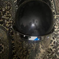 کلاه ضد ضربه مشکی پشته لب دار
