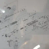قطعات یدکی تفنگ میخکوب