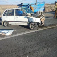 هاچ بک مدل۷۳ تصادفی|خودرو سواری و وانت|بیرجند, |دیوار