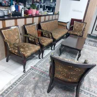 مبل هفت نفره|مبلمان خانگی و میز عسلی|مشکیندشت, |دیوار