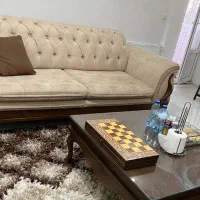 یک دست مبل ۸ نفره همرا با میز نهار خوری|مبلمان خانگی و میز عسلی|تهران, مقدم|دیوار