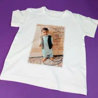 حراج چاپ عکس روی تیشرت بچگانه|کفش و لباس بچه|اهواز, پادادشهر|دیوار