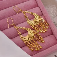 انواع گوشواره ژوپینگ طرح طلا|بدلیجات|همدان, |دیوار