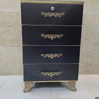 دو عدد میز  چوبی کشو داره کاملا سالم|جاکفشی، کمد، دراور|تهران, باغ فیض|دیوار