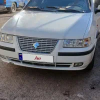 سمند ef7 تمیز کم کارکرد مدل ۹۰ دوگانه شرکتی