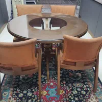 میز نهار خوری ۴ نفره گرد