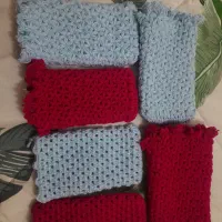 لیف دست باف تمامی رنگ هاهم بچه گانه هم سایز بزرگ