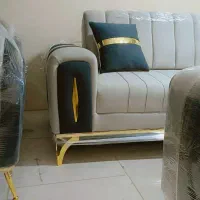 فروش یکدست مبل8نفره مکانیزم تختخوابشو نونوصفر