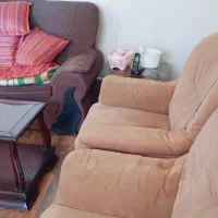 مبلمان نیم ست با میز وسط