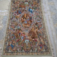 تابلو فرش دستباف طرح سلاطین|تابلو فرش|پارسآباد, |دیوار