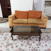 مبل نیم ست پنج نفره به همراه میز جلو مبلی