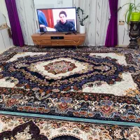 پرده سلطنتی.کناره فرش.ناهارخوری.تابلو فرش