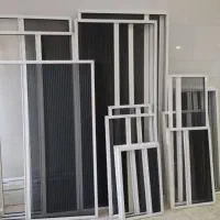 درب دوجداره آلومینیومی‌ ضدسرقت اتاقی سرویس پلیسه|مصالح و تجهیزات ساختمان|خرم‌آباد, |دیوار