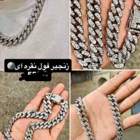زنجیر و دستبند فول نگین|بدلیجات|قم, زاویه|دیوار