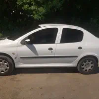 پژو ۲۰۶ V8 بدون رنگ صندوقدار SD فرانسوی اصل آریان|خودرو سواری و وانت|آبادان, |دیوار
