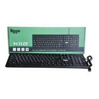 کیبورد با سیم Liggo K112|قطعات و لوازم جانبی رایانه|شیراز, باغ تخت|دیوار